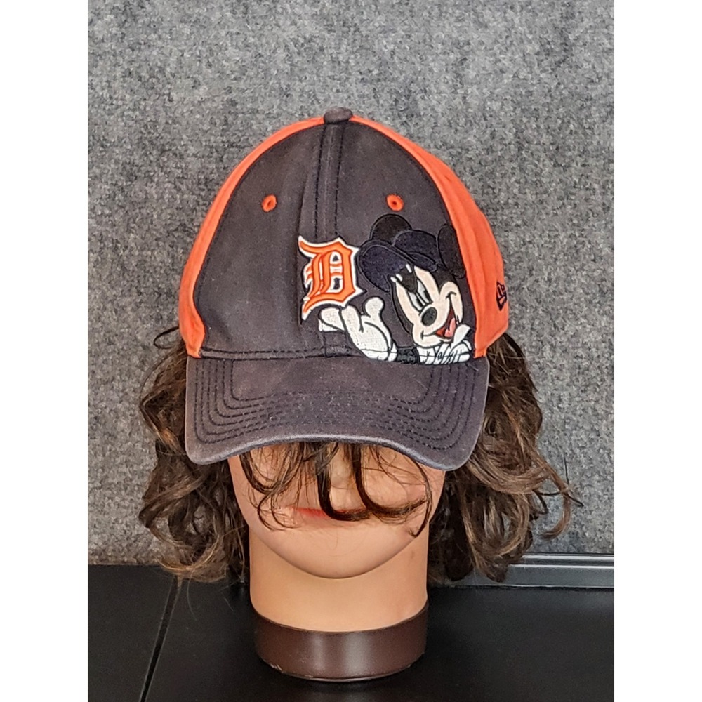 Disney Mickey Mouse Detroit Tigers New Era Youth Baseball Cap Hat Casual Kidcore